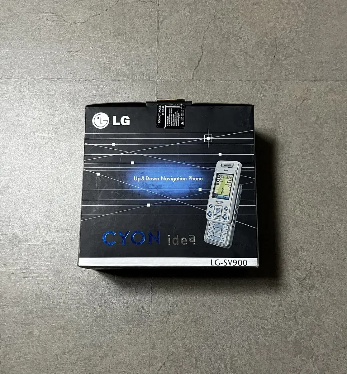 새제품 lg-sv900 업다운폰 팝니다